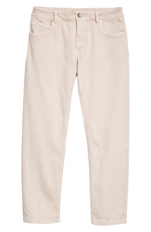Eleventy Cotton Stretch Twill Pants in Dusty Pink at Nordstrom, Size 38