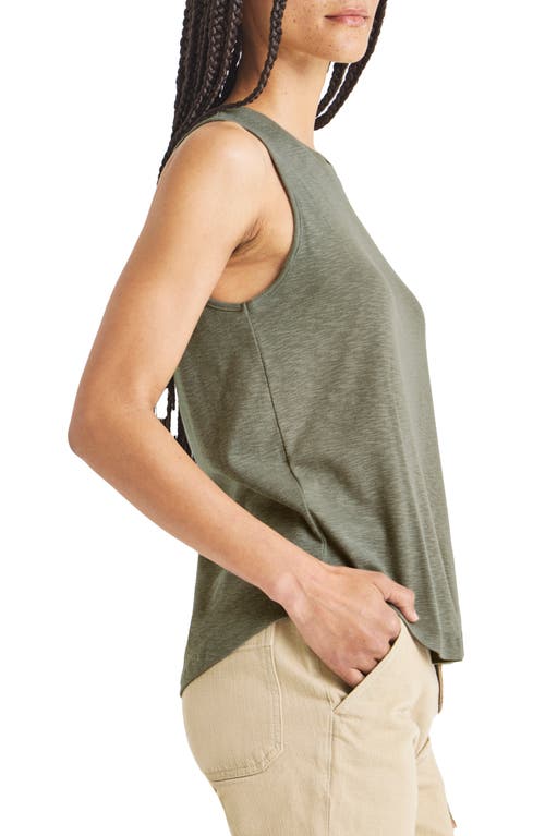 Shop Splendid Acadia Slub Cotton Tank In Soft Vob