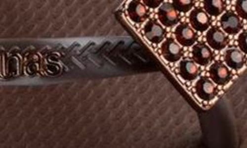 HAVAIANAS HAVAIANAS SLIM CRYSTAL CHARM FLIP FLOP