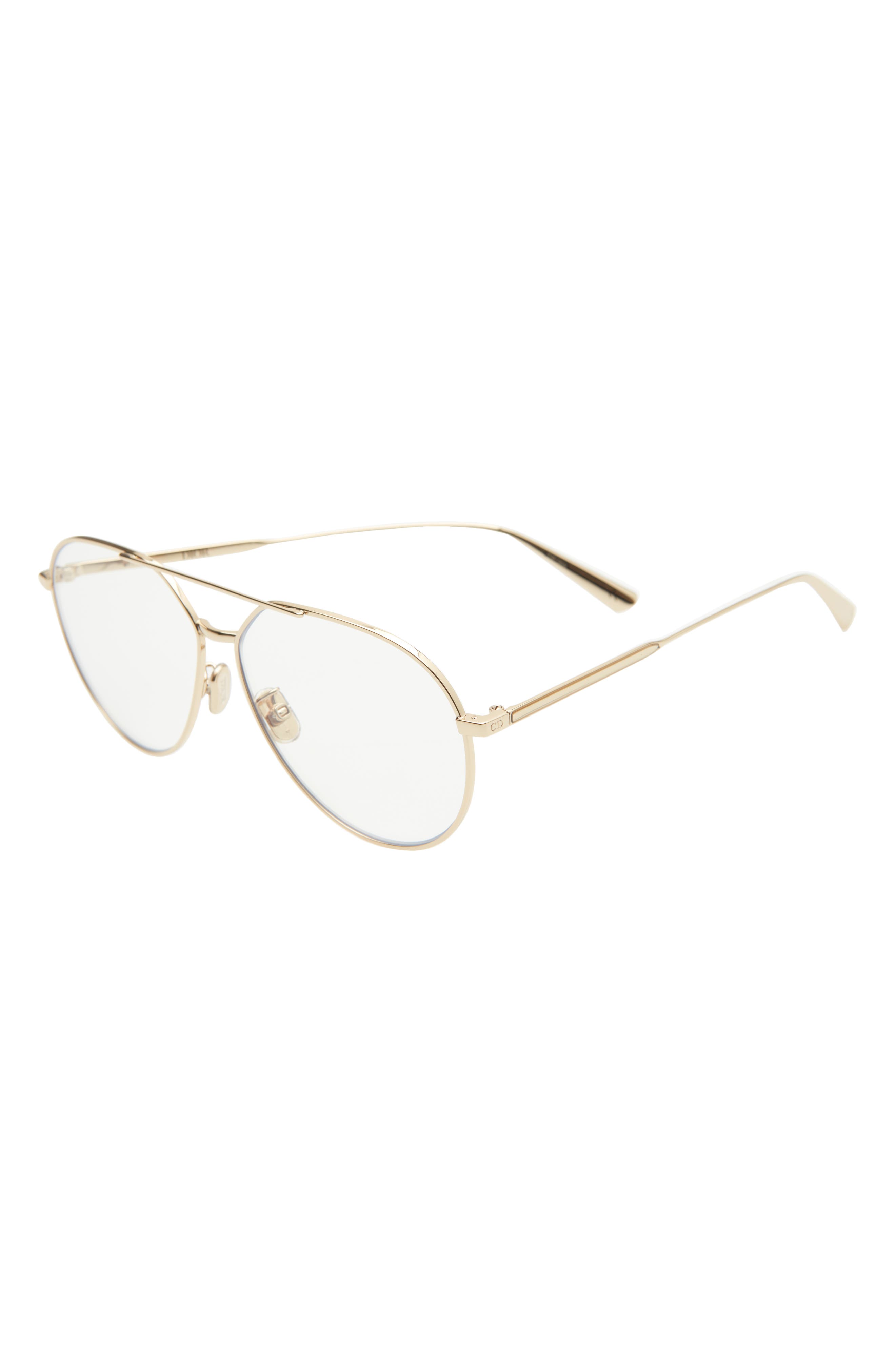 christian dior clear glasses