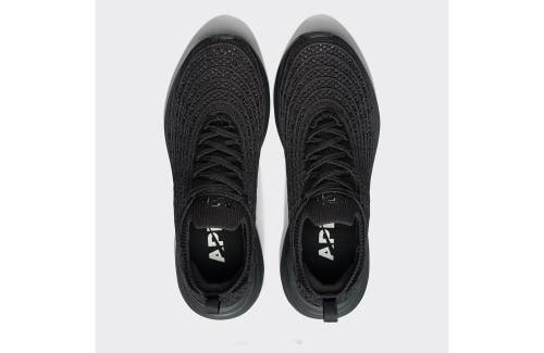 Shop Apl Athletic Propulsion Labs Techloom Zipline Sneakers In Black/black/black