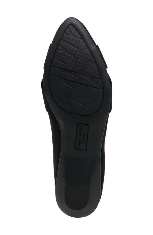 Anne Klein Oalise Flats In Black/black Fabric