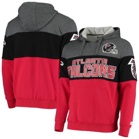 Nike Red Atlanta Falcons Rewind Club Pullover Hoodie for Men