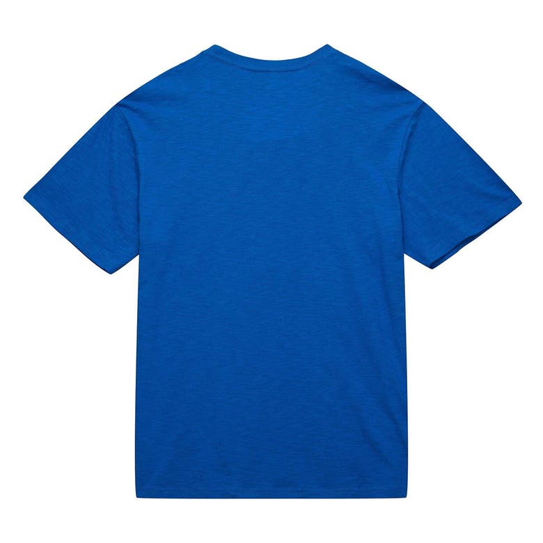 Shop Mitchell & Ness Blue New York Rangers Legendary Slub T-shirt