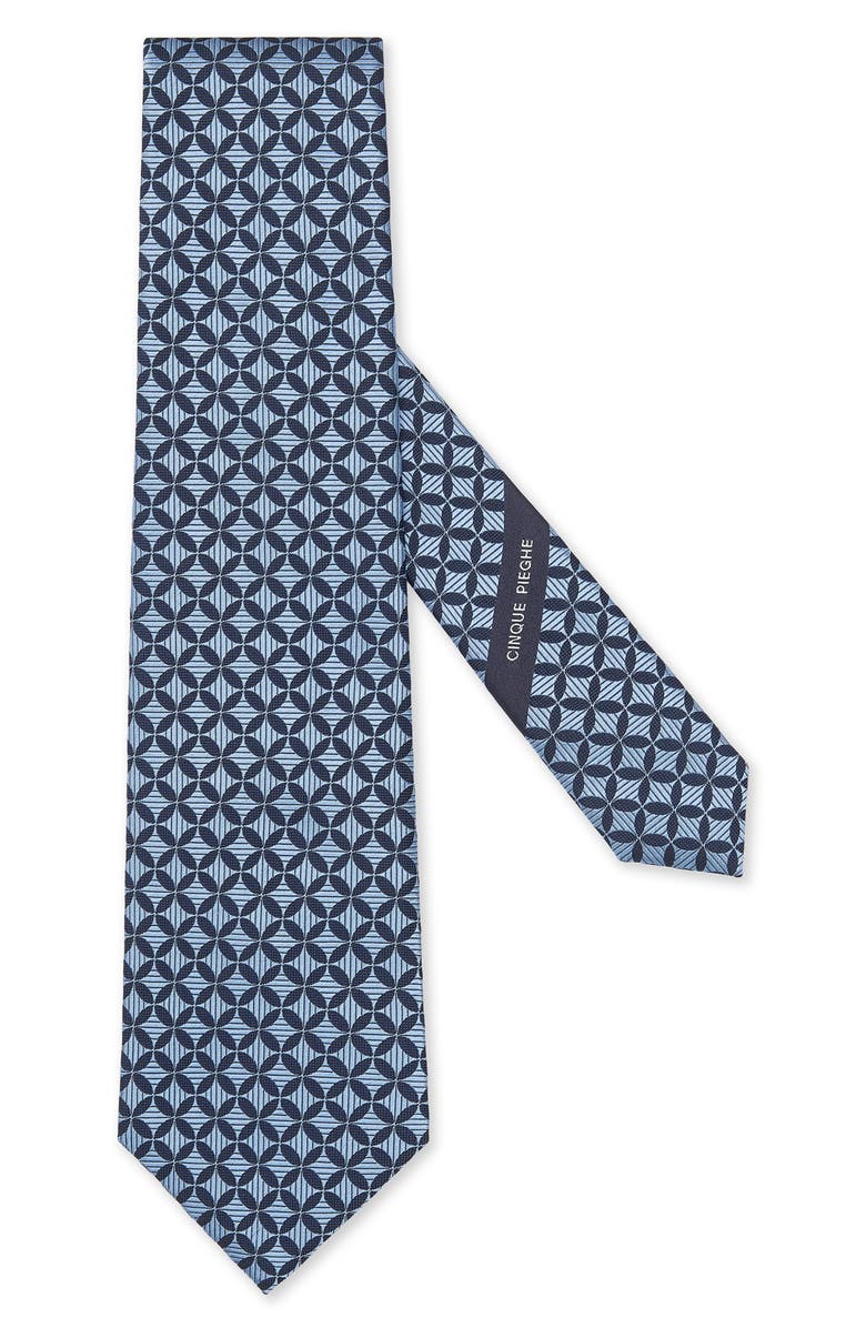 ZEGNA TIES Geo Print Silk Tie | Nordstrom