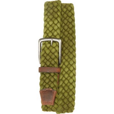 Torino Woven Cotton Belt, Olive