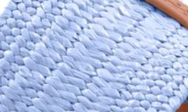 Andre Assous Nice Featherweight Woven Flip Flop In Sky Blue