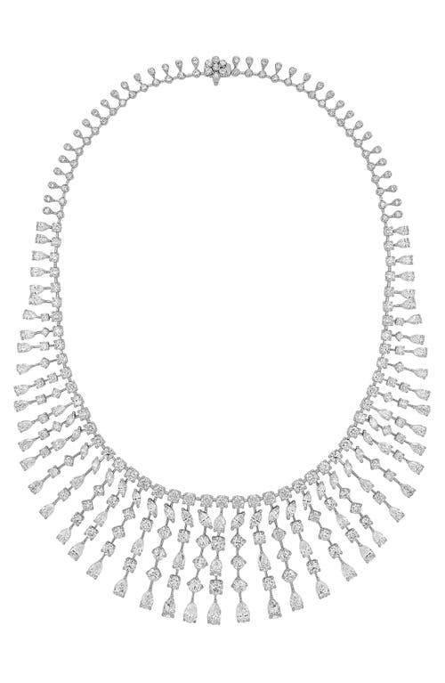 Bony Levy Collectors Diamond Statement Necklace in 18K White Gold