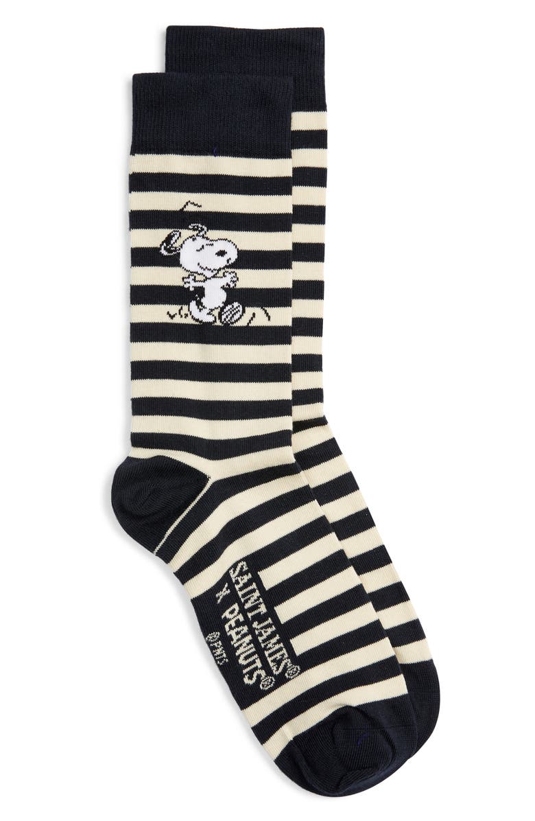 Saint James x Peanuts® Snoopy Stripe Socks (Nordstrom Exclusive ...