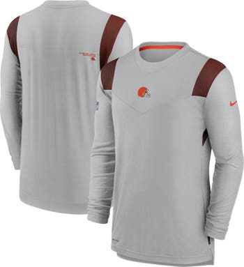 Men's Nike Black New York Jets Sideline Player UV Performance Long Sleeve T- Shirt