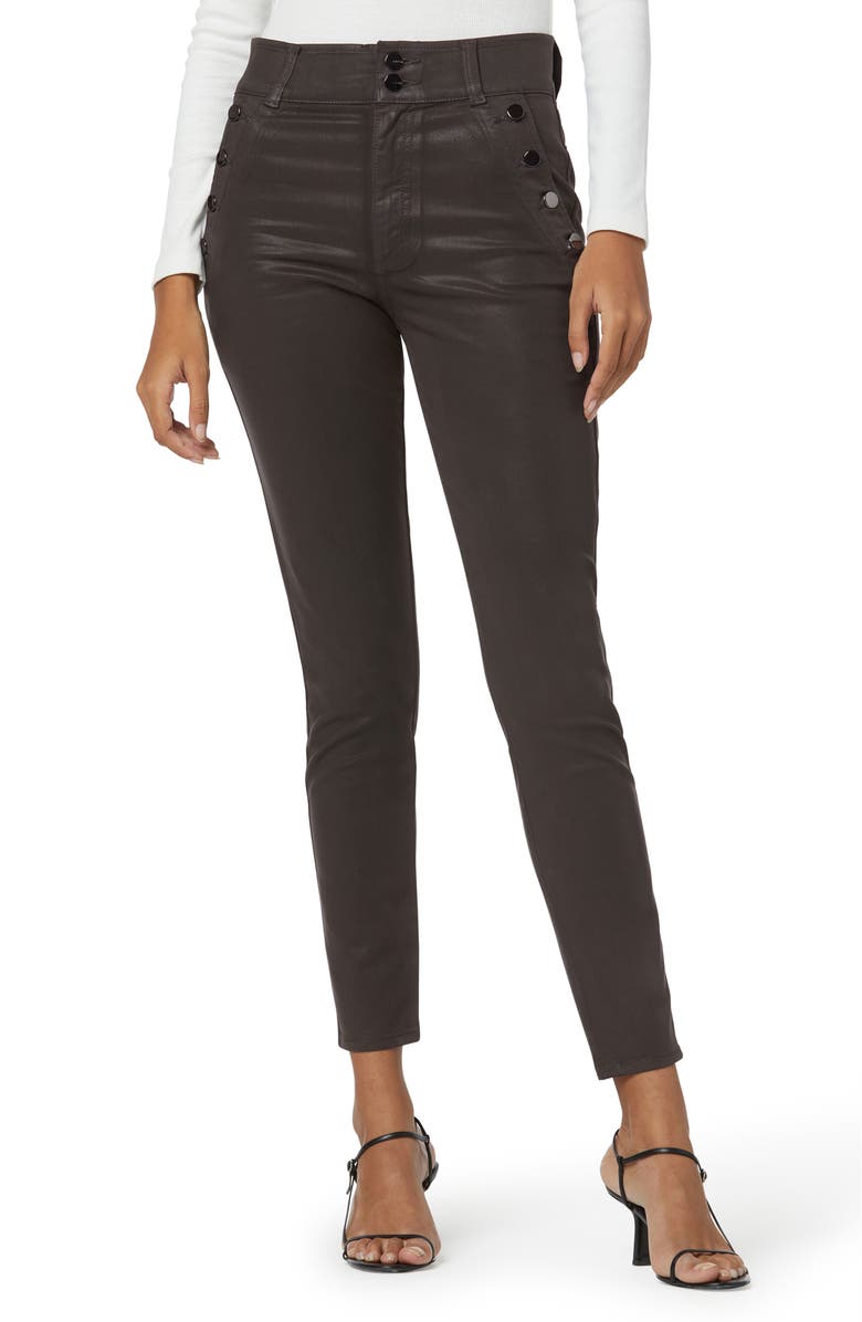 acceptable Lost Annual Joe's The Georgia Coated High Waist Ankle Skinny Jeans | Nordstrom