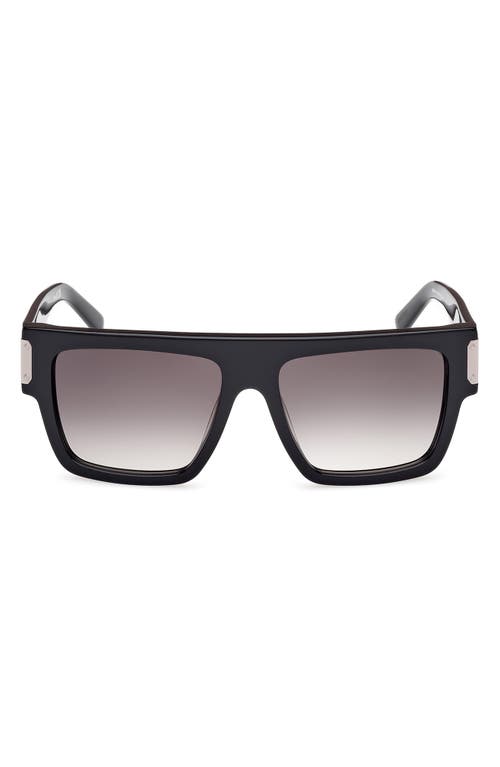 Mcm 54mm Rectangular Sunglasses In Black