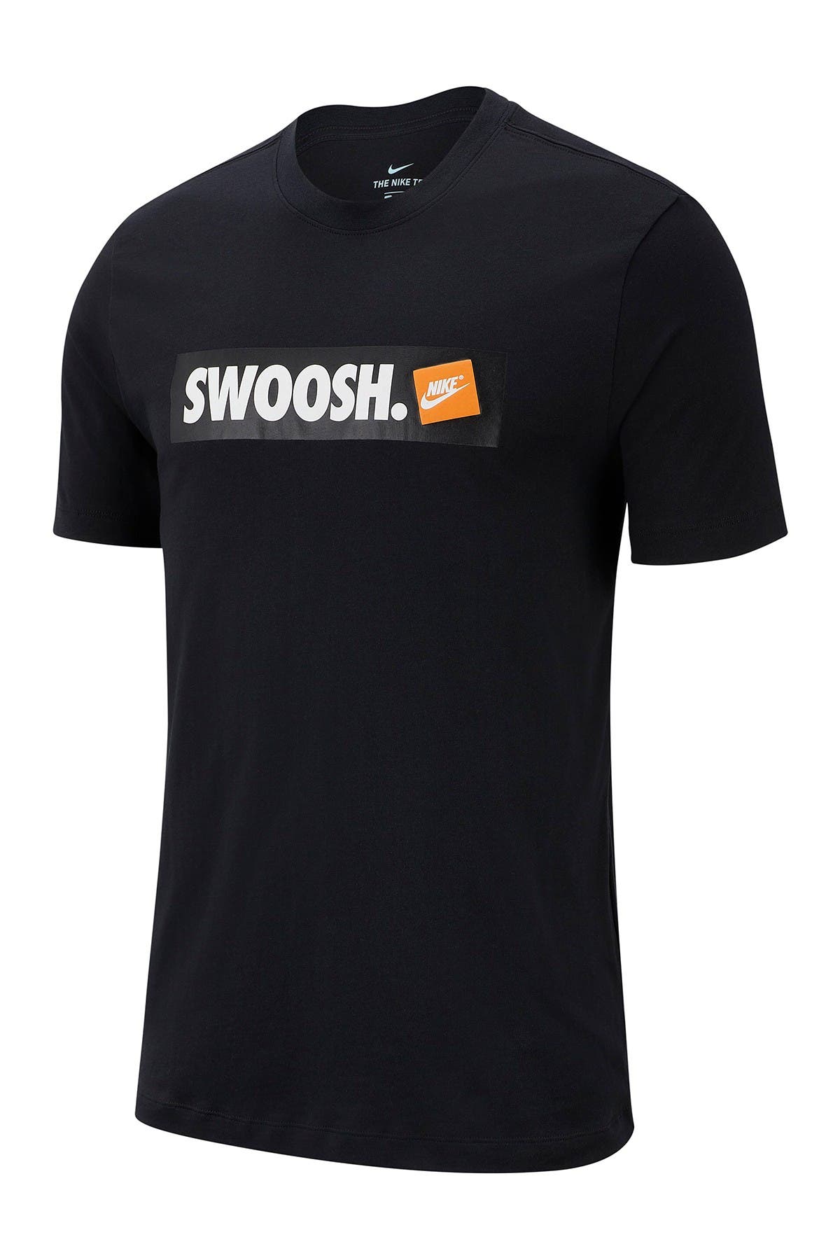 nike swoosh on tour t shirt