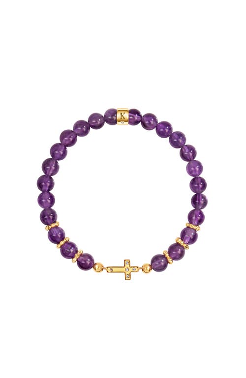 Karma And Luck Leap Of Intuition In Purple/gold