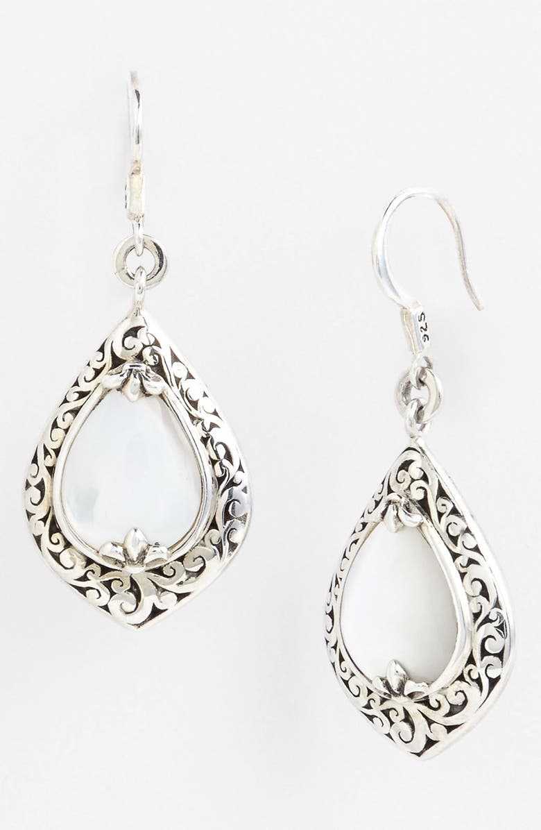 Lois Hill Medium Mother-of-Pearl Teardrop Earrings | Nordstrom