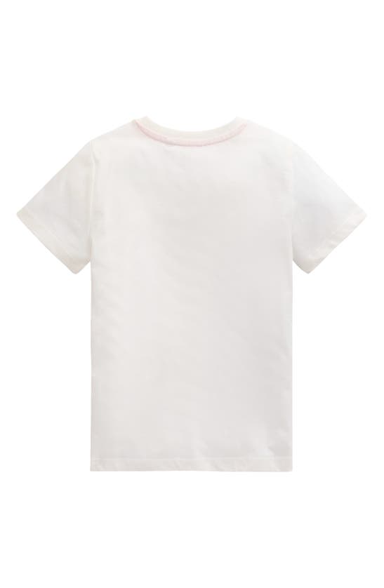 Shop Mini Boden Kids' Ocean Zones Cotton Graphic T-shirt In Ivory Sea Life