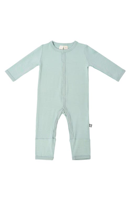 Kyte BABY Zip-Up Romper in Sage at Nordstrom