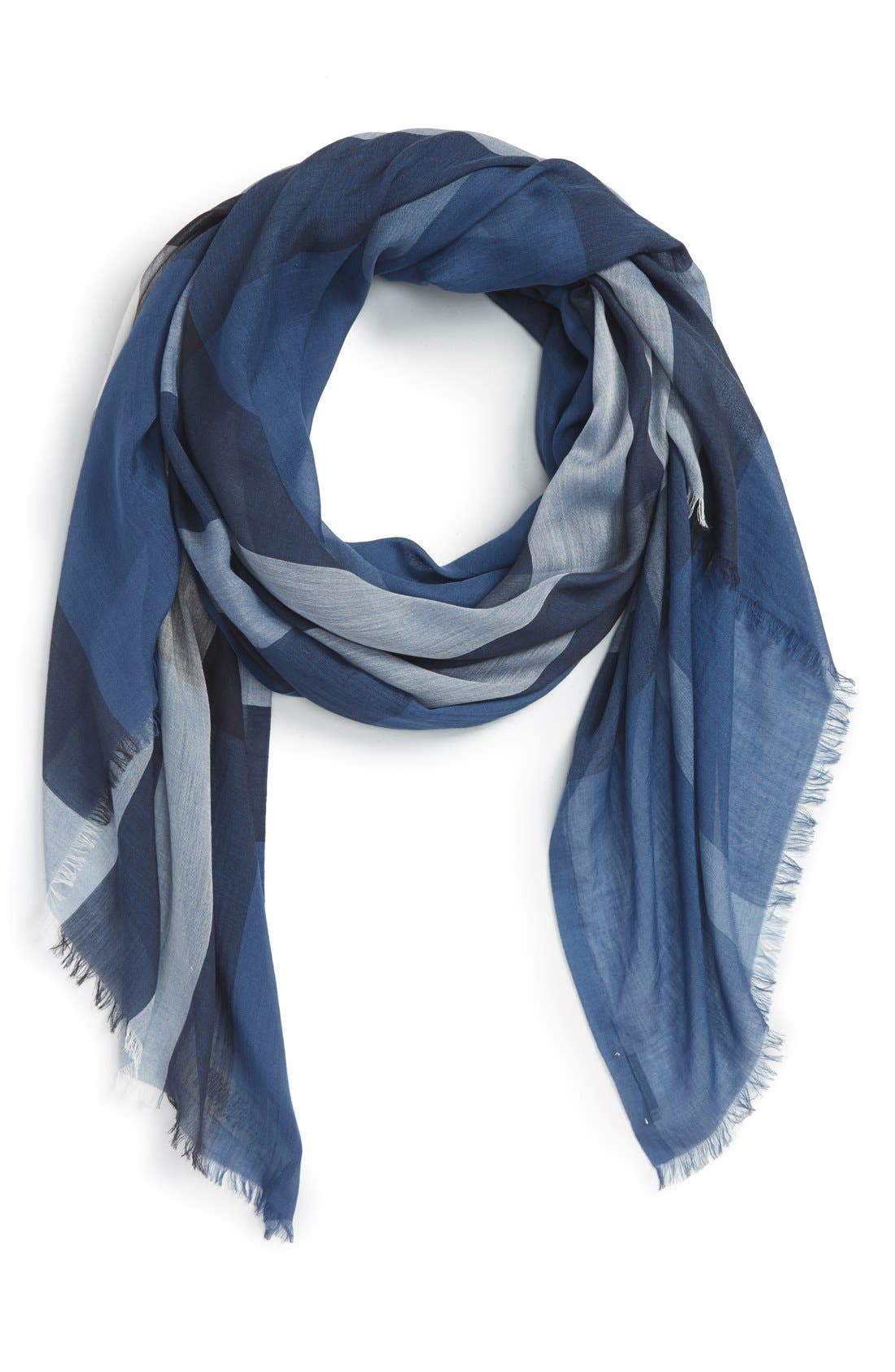 Burberry Sheer Mega Check Scarf Nordstrom