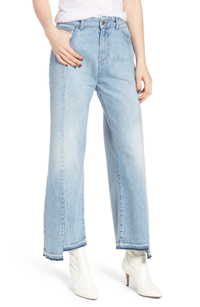 DL1961 Hepburn High Waist Wide Leg Jeans (Oldtown) | Nordstrom