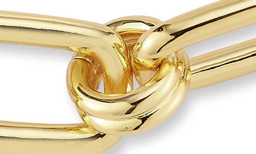 Chloe & Madison Chloe And Madison Oval Link Chain Bracelet In Gold
