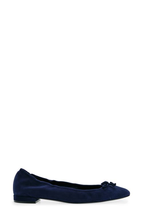 Shop Stuart Weitzman Bria Ballet Flat In Nice Blue