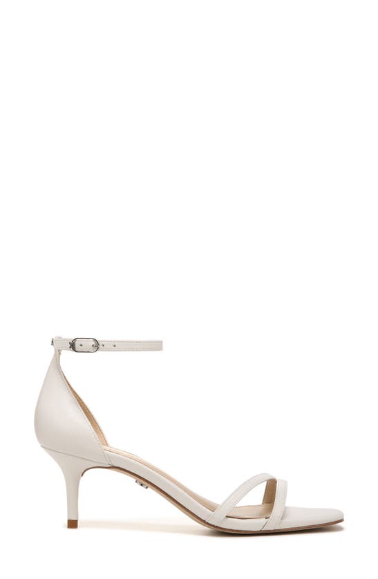 Sam Edelman Peonie Square Toe Sandal In Bright White Leather | ModeSens