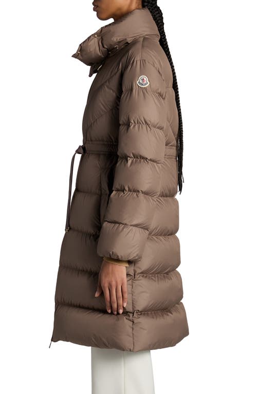 MONCLER MONCLER BROU LONG DOWN COAT 