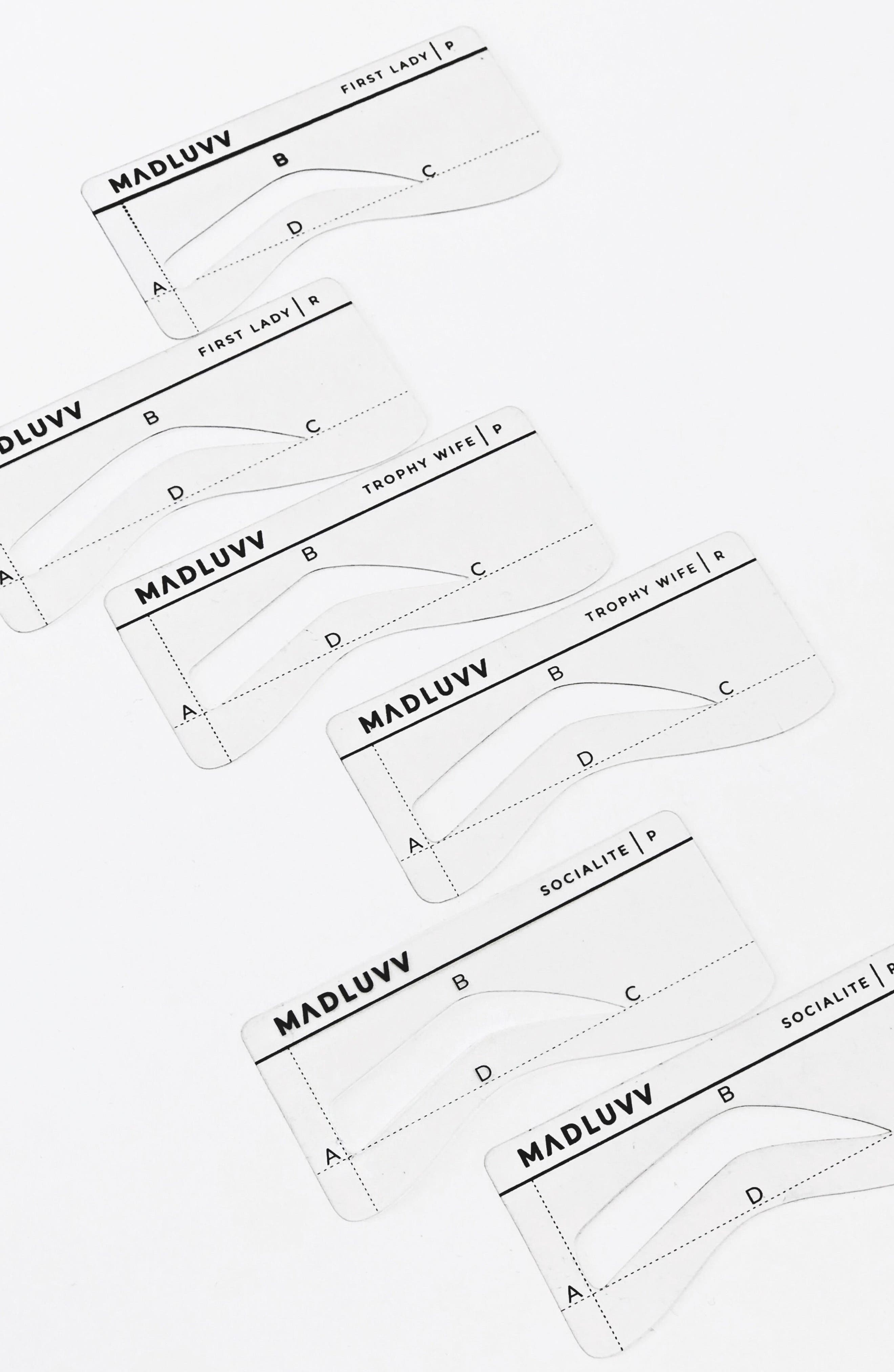 MADLUVV Original Brow Stencil Set Nordstrom