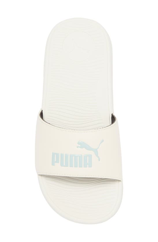 Shop Puma Cool Cat 2.0 Slide Sandal In Pristine-turquoise Surf