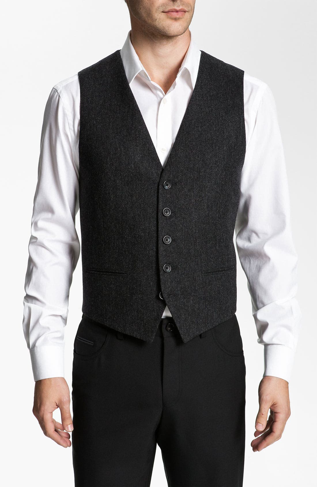 John W. Nordstrom® Tweed Vest Nordstrom
