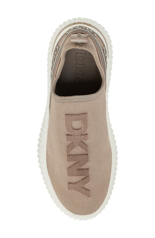 Shop Dkny Leighton Wedge Platform Sneaker In Ash