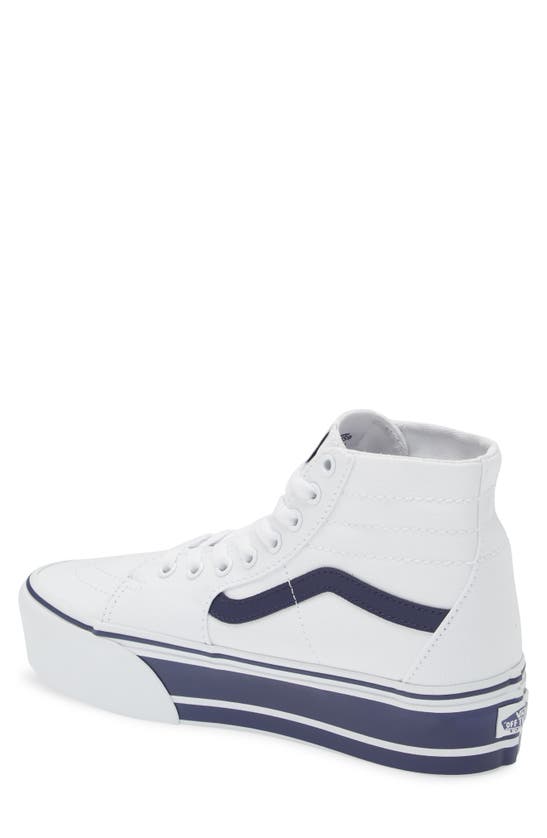 Vans Sk8hi Tapered Stackform Platform Sneaker In Navy ModeSens