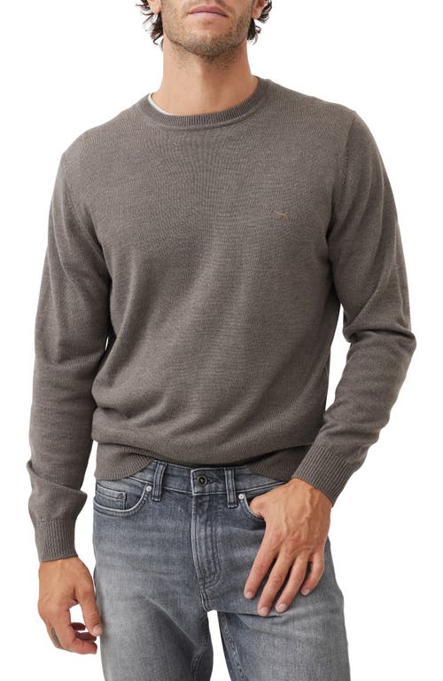 Rodd & Gunn Ferndale Merino Wool Crewneck Sweater in Cinnamon 