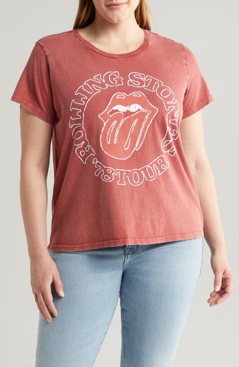 Rolling Stone '78 Tour Classic Graphic T-Shirt (Plus)