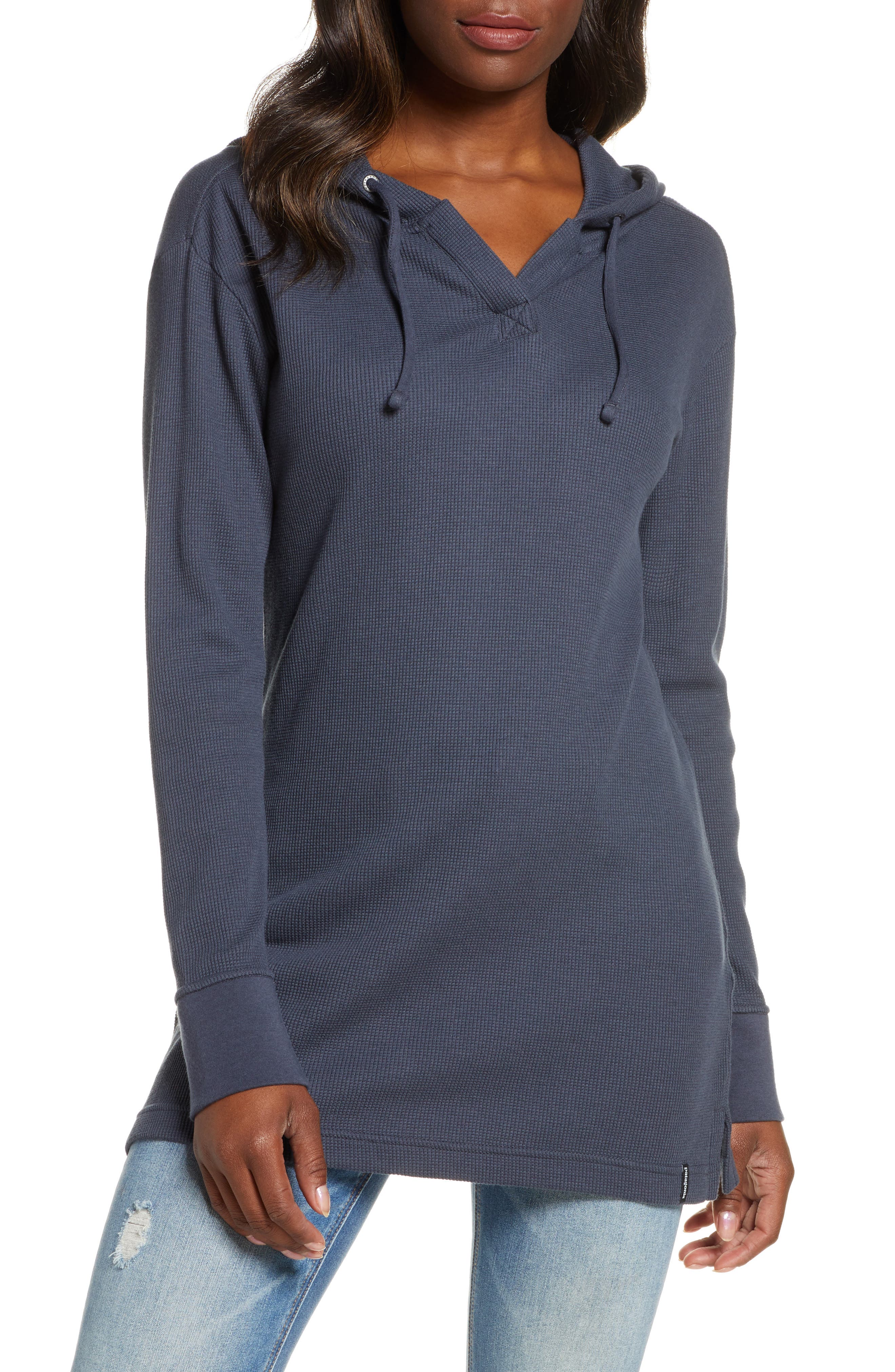 patagonia hooded waffle tunic