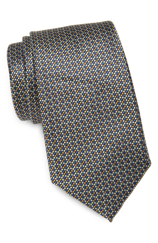 Tommy Hilfiger Floral Dot Tie In Yellow