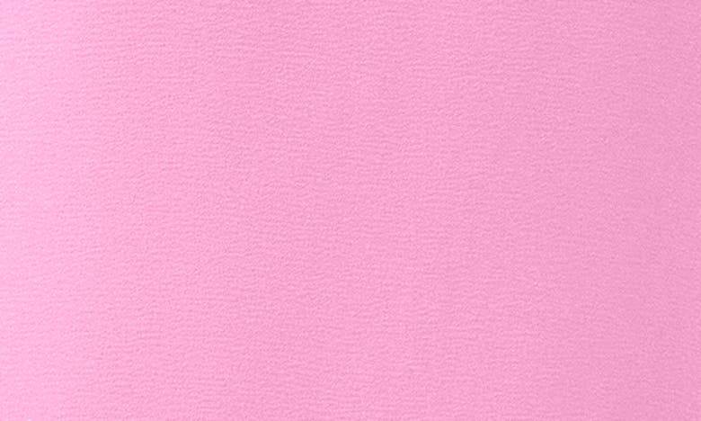 Shop Cece Ruffle Short Sleeve Dress In Bright Peony Pink