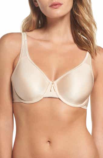 Wacoal 85814 Bodysuede Ultra Full Figure Seamless Underwire Bra 38 DD  Natural Nude 38dd for sale online