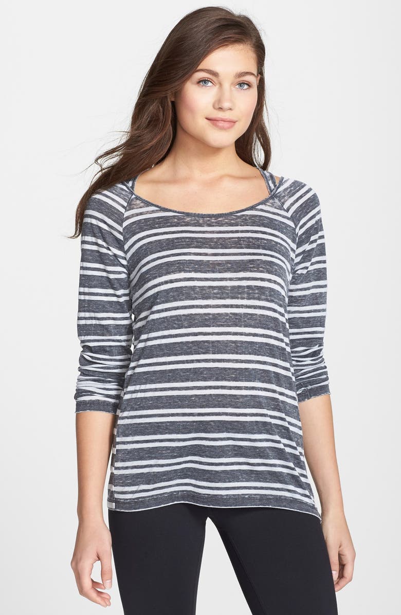 Marc New York by Andrew Marc Super Washed Stripe Jersey Tee | Nordstrom
