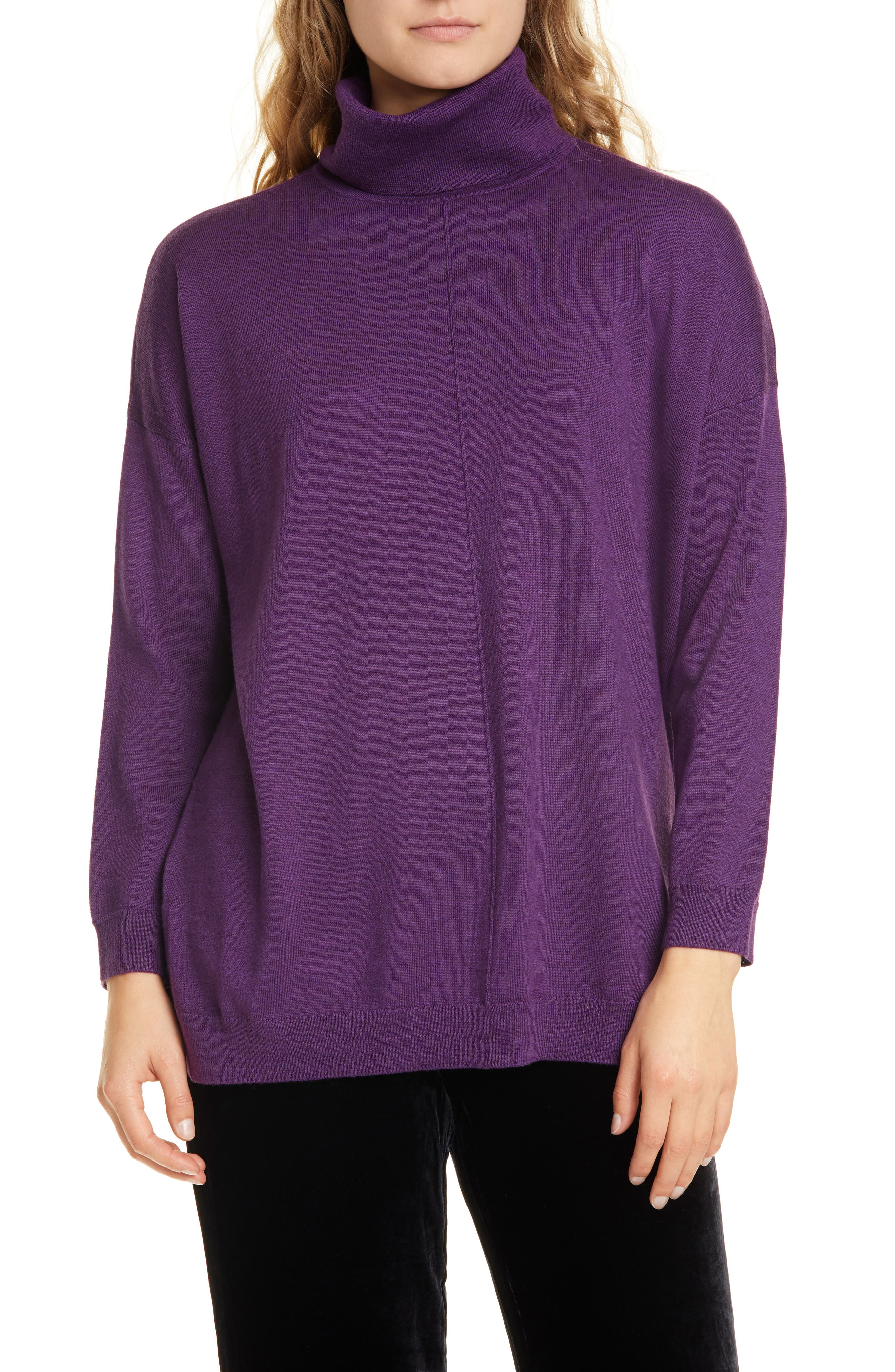 eileen fisher turtleneck sweater