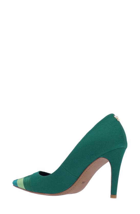 Shop J. Reneé Garbina Pointed Toe Pump In Emerald