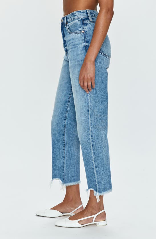 Shop Pistola Cassie High Waist Crop Jeans In Era Vintage