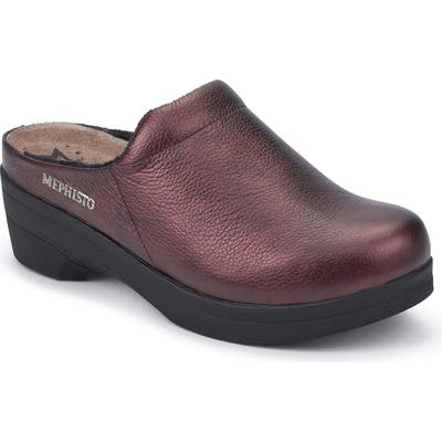Mephisto Satty Clog Mule, Red