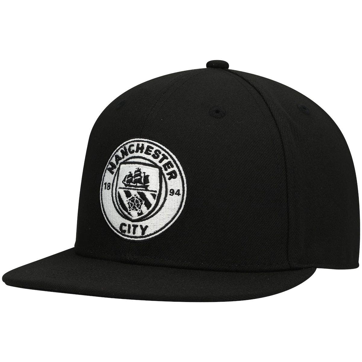 Black One Size Fan Ink Manchester City Hit Snapback Hat
