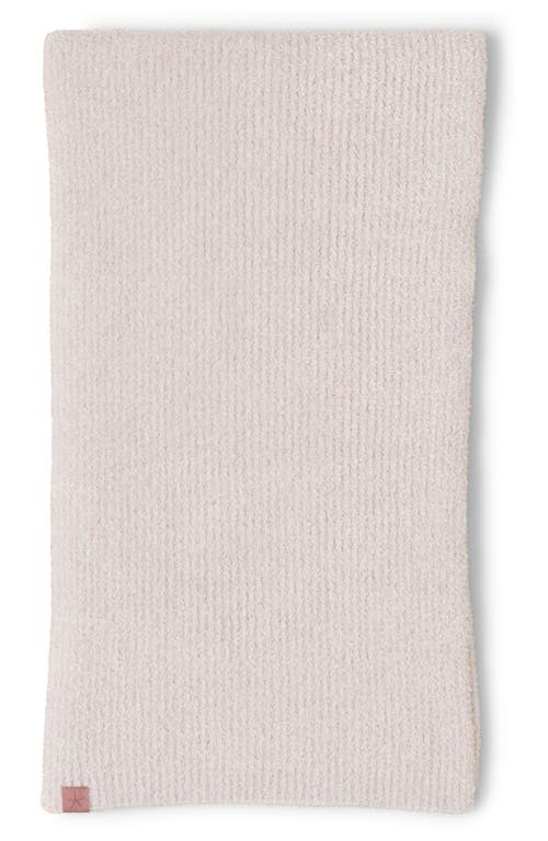 Shop Barefoot Dreams Cozychic® Lite Contrast Rib Scarf In Primrose/pearl