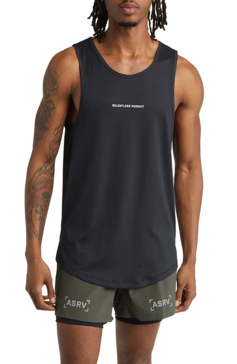 Milwaukee Brewers Darius Rucker Collection by Fanatics Relaxed-Fit Muscle Tank  Top - Charcoal