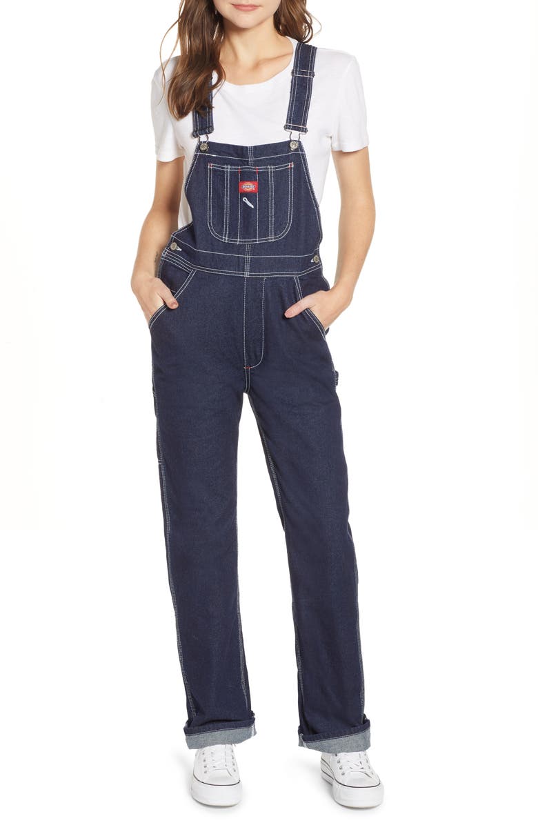 Dickies Relaxed Fit Denim Overalls | Nordstrom