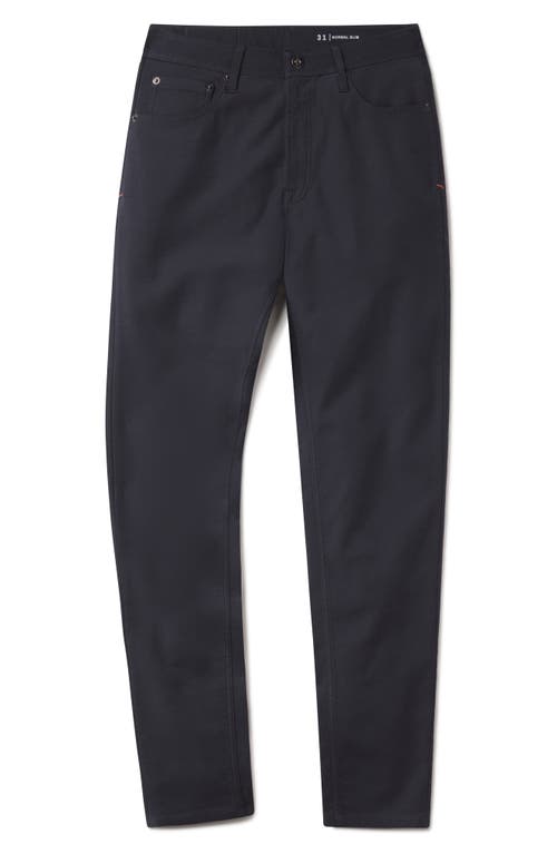 The Normal Brand James Canvas Pants In Navy