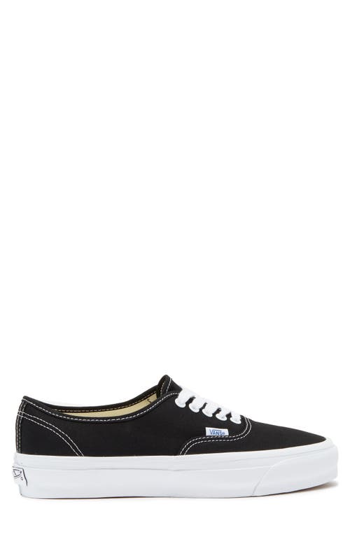 Shop Vans Premium Authentic Reissue Sneaker In Lx Black/white