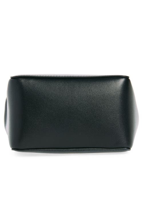 Shop Valentino Garavani Vlogo The Bold Leather Crossbody Bag In Nero